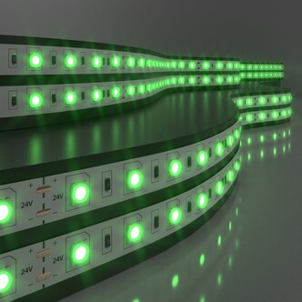 ELEKTROSTANDART 5050 24V 60Led 14,4W IP20   Лента светодиодная 60Led 14,4W IP20 зелёный (цена за 1м)