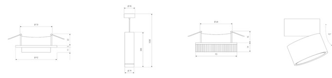 Точечный светильник ELEKTROSTANDART 116 MR16