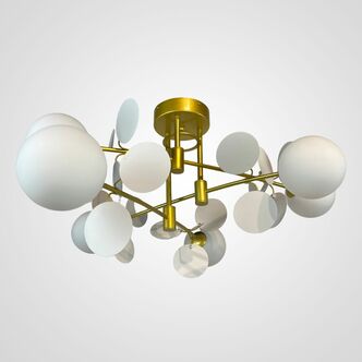 Потолочная Люстра Matisse B D80 Gold White By Imperiumloft