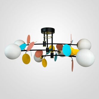 Потолочная Люстра Matisse B D80 Black Multicolor By Imperiumloft
