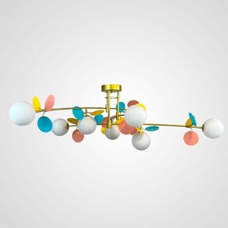 Потолочная Люстра Matisse B D120 Gold Multicolor By Imperiumloft
