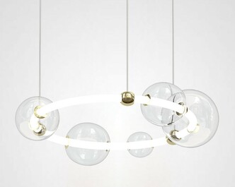Подвесная Люстра Sessa Ring D73 By Imperiumloft