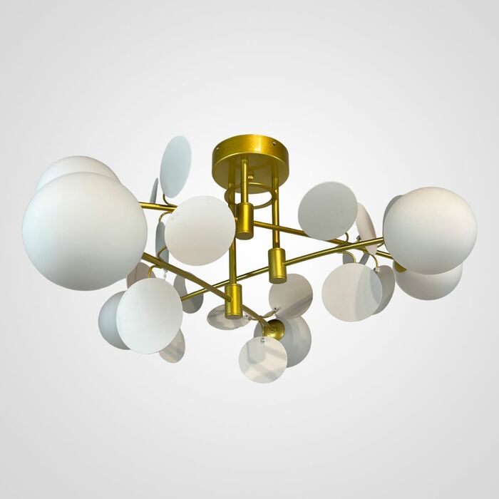 Потолочная Люстра Matisse B D80 Gold White By Imperiumloft