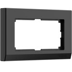 Werkel W0081808  Рамка для двойной розетки (черный)