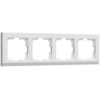 Werkel W0041801  Рамка на 4 поста (белый)