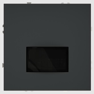Датчик движения встраиваемый VOLTUM S70, (графит) VLS070507