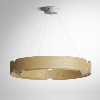 Подвесной Кольцевой Светильник Range 1 D70  Light Wood By Imperiumloft