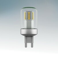 LIGHTSTAR 933402 Лампа LED 220V T25 G9  5W=50W 360G CL 2800K 20000H