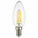 LIGHTSTAR 933502 Лампа LED 220V C35 E14  6W=65W 360G CL 3000K 20000H