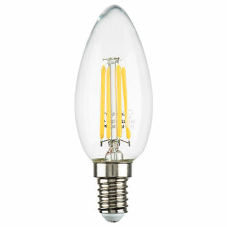 LIGHTSTAR 933502 Лампа LED 220V C35 E14  6W=65W 360G CL 3000K 20000H