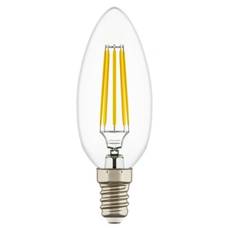 LIGHTSTAR 933504 Лампа LED 220V C35 E14  6W=65W 360G CL 4000K 20000H
