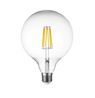 LIGHTSTAR 933202 Лампа энергосберегающая LED FILAMENT 220V G125 E27 10W=100W 920LM 360G CL 3000K
