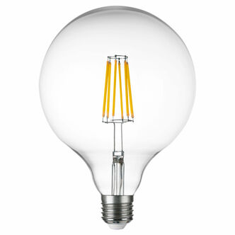 LIGHTSTAR 933204 Лампа энергосберегающая LED FILAMENT 220V G125 E27 10W=100W 920LM 360G CL 4000K