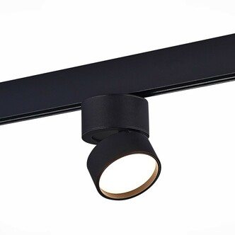 ST809.446.09 Магнитный трековый светильник Черный LED 1*9W 4000K 600Lm Ra>90 120° IP20 D85xH126 48VV