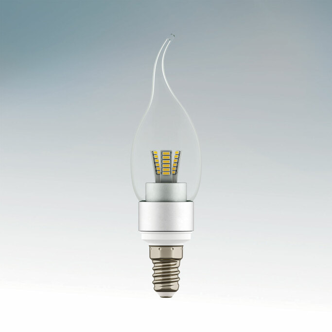 LIGHTSTAR 934602 Лампа LED 220V CA35 E14 4W=40W 360G CL 2800K 20000H