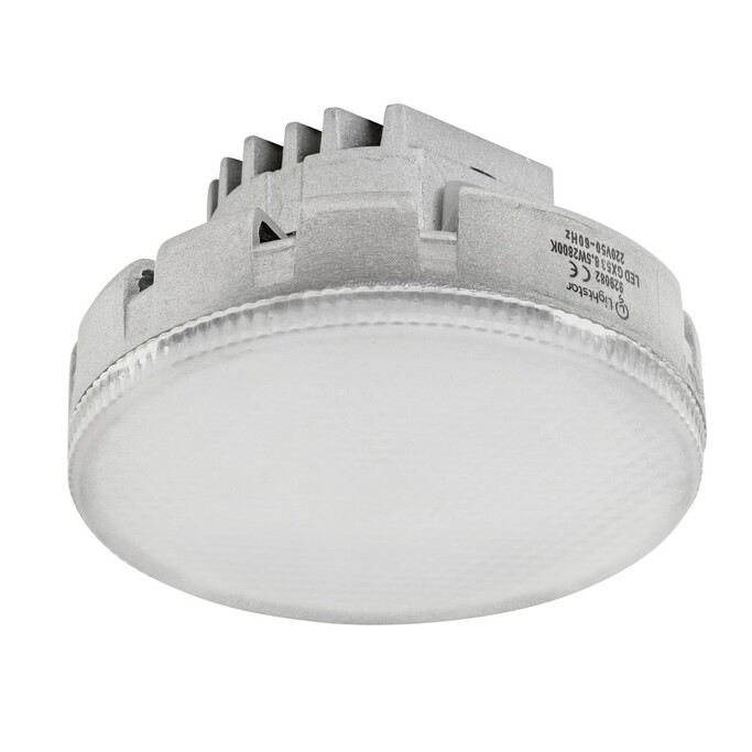 LIGHTSTAR 929084 Лампа LED 220V TABL GX53 8.5W =80W 180G FR 4200K 20000H