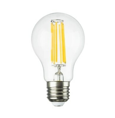 LIGHTSTAR 933004 Лампа энергосберегающая LED FILAMENT 220V A60 E27 8W=80W 810LM 360G CL 4000K 15000H