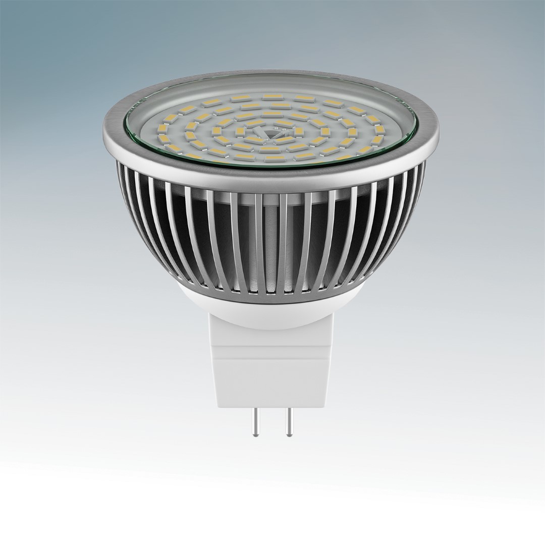 LIGHTSTAR 932202 Лампа LED 220V MR16 GX5.3 5W=50W 180G CL 2800-3200K 20000H