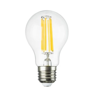 LIGHTSTAR 933004 Лампа энергосберегающая LED FILAMENT 220V A60 E27 8W=80W 810LM 360G CL 4000K 15000H