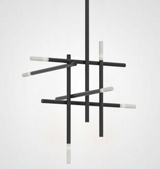 Подвесная Люстра Traverse H90 Black By Imperiumloft