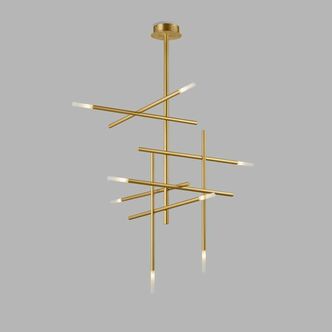Подвесная Люстра Traverse H105 Gold By Imperiumloft