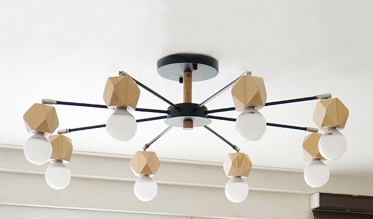 Люстра На Штанге Jx D90 Black By Imperiumloft