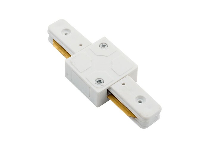 Коннектор SWG I коннектор для однофазных трековыx систем белый KXZ-WH-I