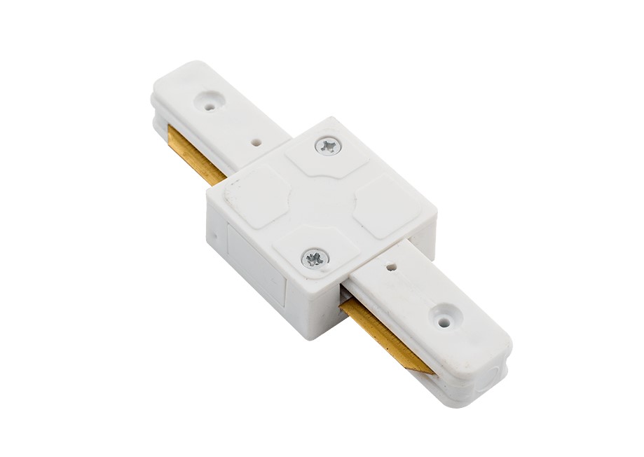 Коннектор SWG I коннектор для однофазных трековыx систем белый KXZ-WH-I