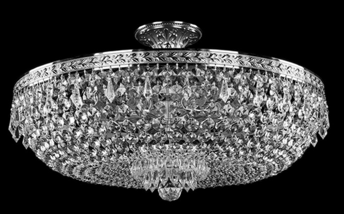 Светильник 19271 55IV Ni, 8х40 w E14, 55х25 см