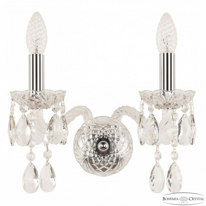 Светильник 107B 2 141 Ni, 2х40 w, 30x19x17 см