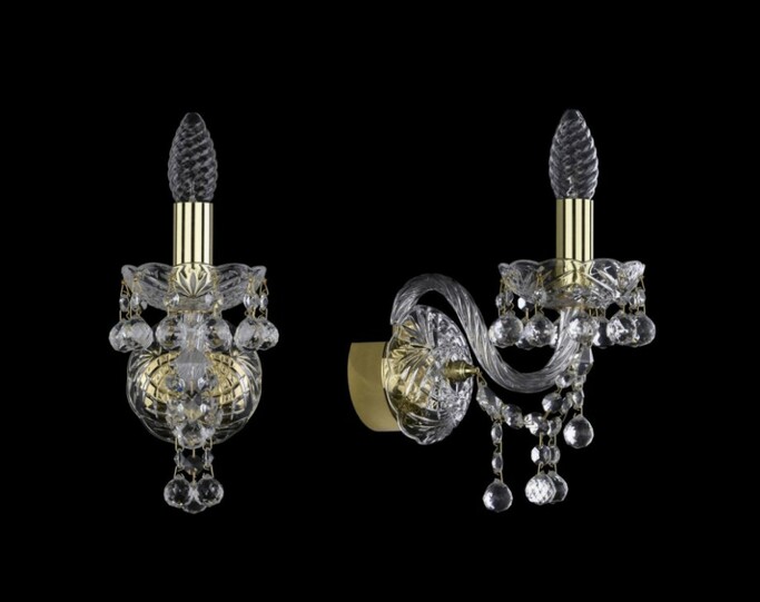 Светильник 1409B 1 141 G, 1х40 w, 10х21х21 см