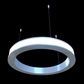 Светильник подвесной Стэрия внешнее боковое свечение 515х60 LED 20W 4200K _белый глыянец