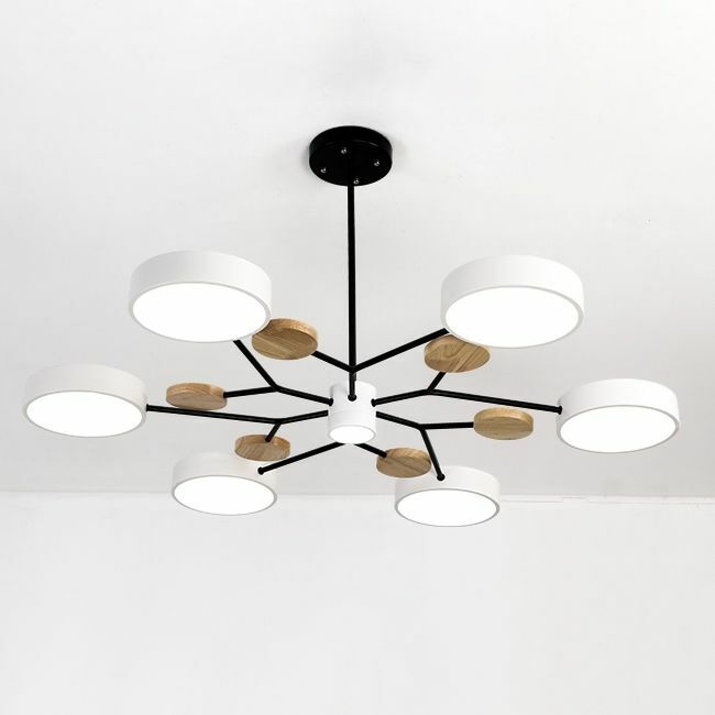 Люстра На Штанге Meade 6 Lamps White By Imperiumloft