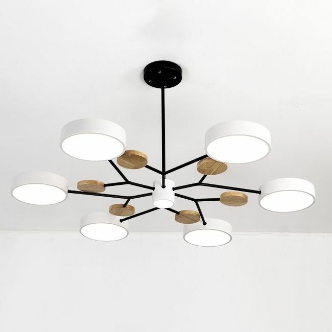 Люстра На Штанге Meade 7 Lamps White By Imperiumloft