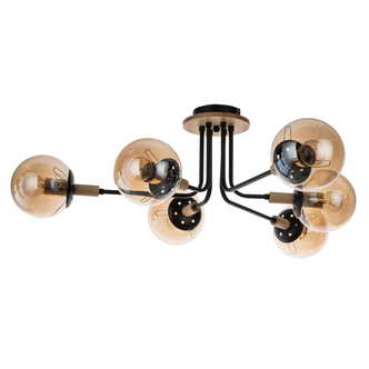 Люстра ARTE LAMP Oxford A2716PL-6BK