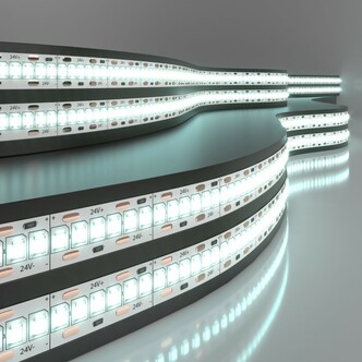 ELEKTROSTANDART 2835 24V 240Led 24W IP20 Лента свет 240Led 24W IP20 6500K холодный белый(цена за 1м)