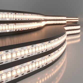 ELEKTROSTANDART 2835 24V 240Led 16W IP65 Лента свет 240Led 16W IP65 3300K тёплый белый(цена за 1м)