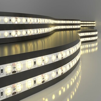 ELEKTROSTANDART 2835 12V 120Led 9,6W IP65 Лента свет 120Led 9,6W IP65 3300K теплый белый(цена за 1м)