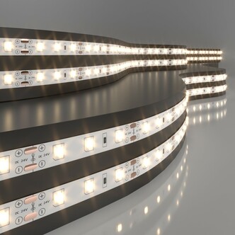 ELEKTROSTANDART 2835 24V 60Led 4,8W IP20 Лента свет 60Led 4,8W IP20 3300K тёплый белый(цена за 1м)