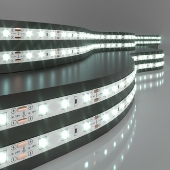 ELEKTROSTANDART 2835 24V 60Led 4,8W IP20 Лента свет 60Led 4,8W IP20 6500K холодный белый(цена за 1м)