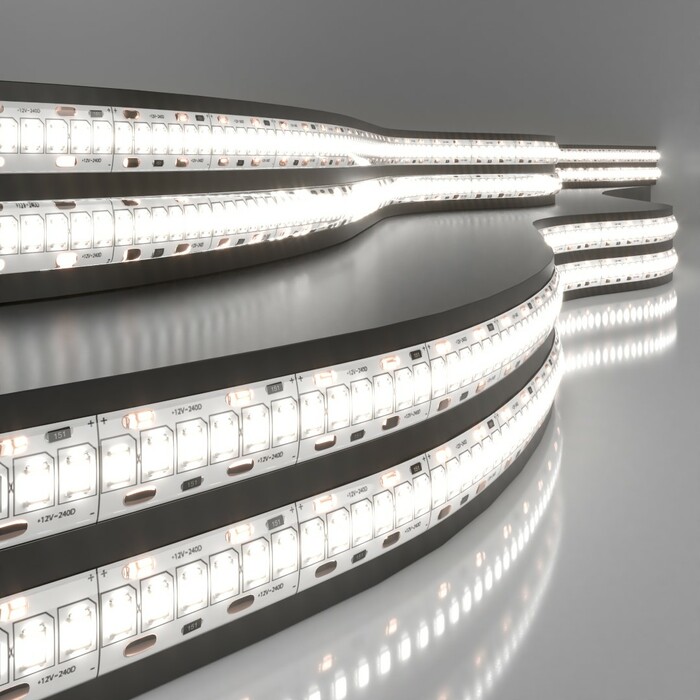 ELEKTROSTANDART 2835 12V 240Led 16W IP65 Лента свет 240Led 16W IP65 4200K дневной белый(цена за 1м)