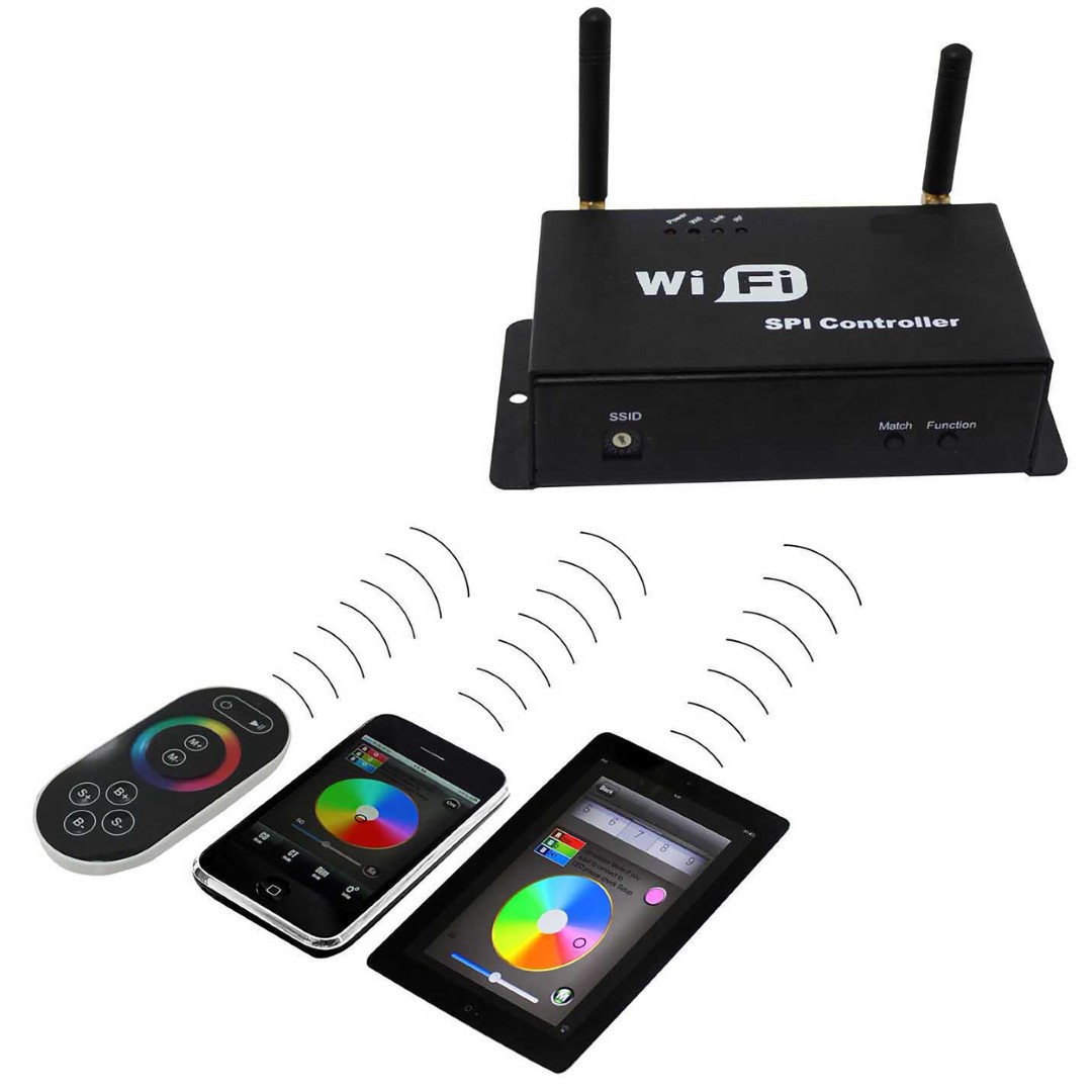 LIGHTSTAR 410984 Контроллер WiFi 100 12V 24V max 4A*3CH 36W