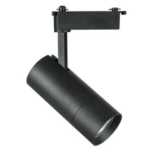 LIGHTSTAR 229347 Светильник для 1-фазного трека VOLTA LED COB 12W LM 18-60G ЧЕРНЫЙ 4000K (в комплект