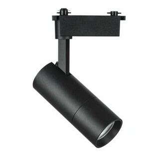 LIGHTSTAR 229237 Светильник для 1-фазного трека VOLTA LED COB 20W LM 18-60G ЧЕРНЫЙ 3000K (в комплект