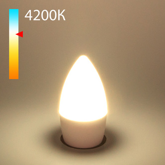 ELEKTROSTANDART Свеча СD LED 8W 4200K E27 (BLE2716)