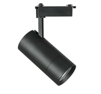 LIGHTSTAR 229437 Светильник для 1-фазного трека VOLTA LED COB 12W LM 18-60G ЧЕРНЫЙ 3000K (в комплект