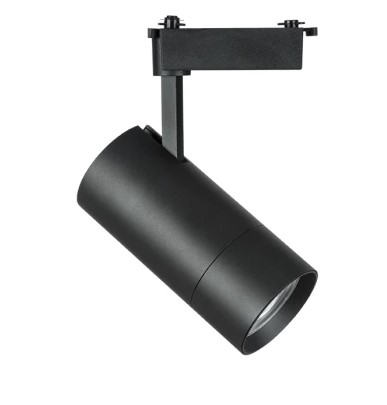 LIGHTSTAR 229447 Светильник для 1-фазного трека VOLTA LED COB 12W LM 18-60G ЧЕРНЫЙ 4000K (в комплект