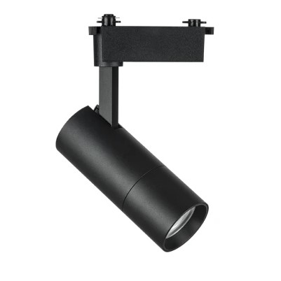 LIGHTSTAR 229237 Светильник для 1-фазного трека VOLTA LED COB 20W LM 18-60G ЧЕРНЫЙ 3000K (в комплект