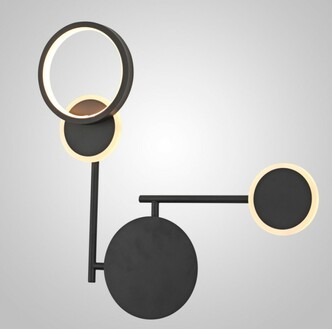 Настенный Светильник Zingy C Black By Imperiumloft