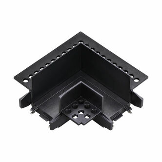 NOVOTECH 135280 SHINO NT24 174 черный Соединитель «L» токопроводящий для шинопровода в ГКЛ (для арт.